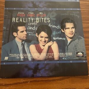 Reality Bites Letterboxed Edition laser disc Vtg